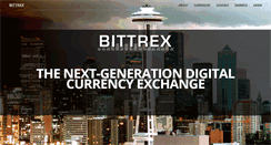 Desktop Screenshot of bittrex.com